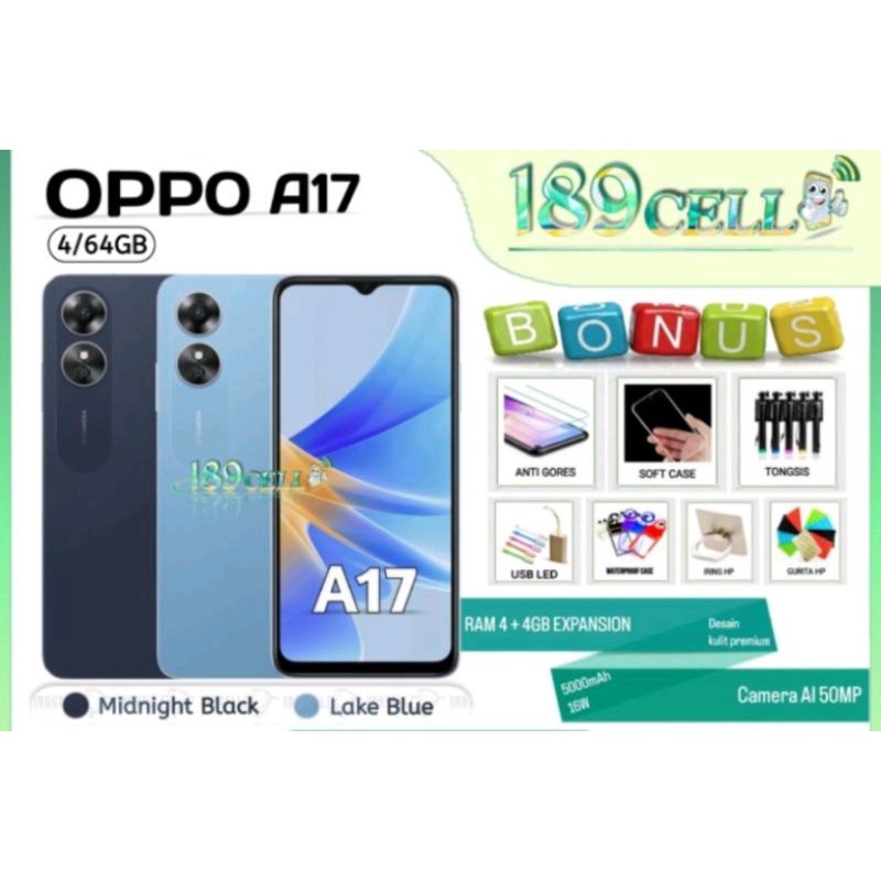 OPPO A54 RAM 6/128 | A55 4/64 | A16K 4/64 | A16E 3/32 GARANSI RESMI OPPO INDONESIA