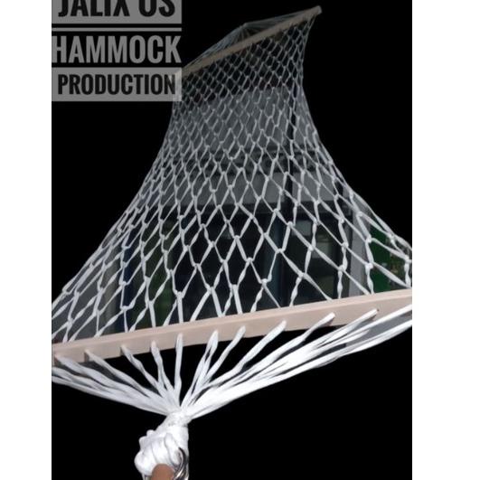 [KODE JFM8O] Hammock jaring kayu Hamock pantai Hammock gunung Ayunan jaring.