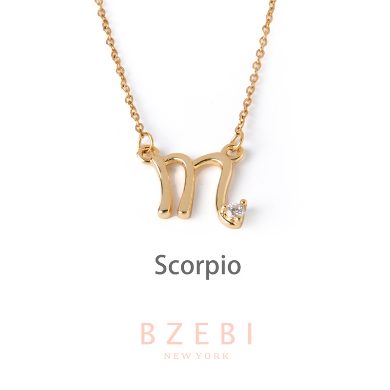 Kalung Liontin Berlian Bahan Titanium Steel 18k Gold 1098n Anti Karat Untuk Wanita