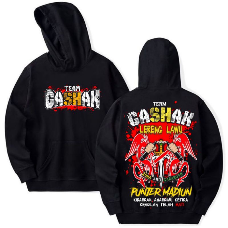 jaket Hoodie gashak PSHT lereng Lawu