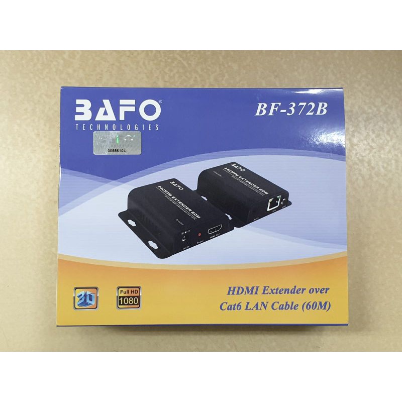 Bafo HDMI Extender over Cat6 LAN Cable 60M BF-372B