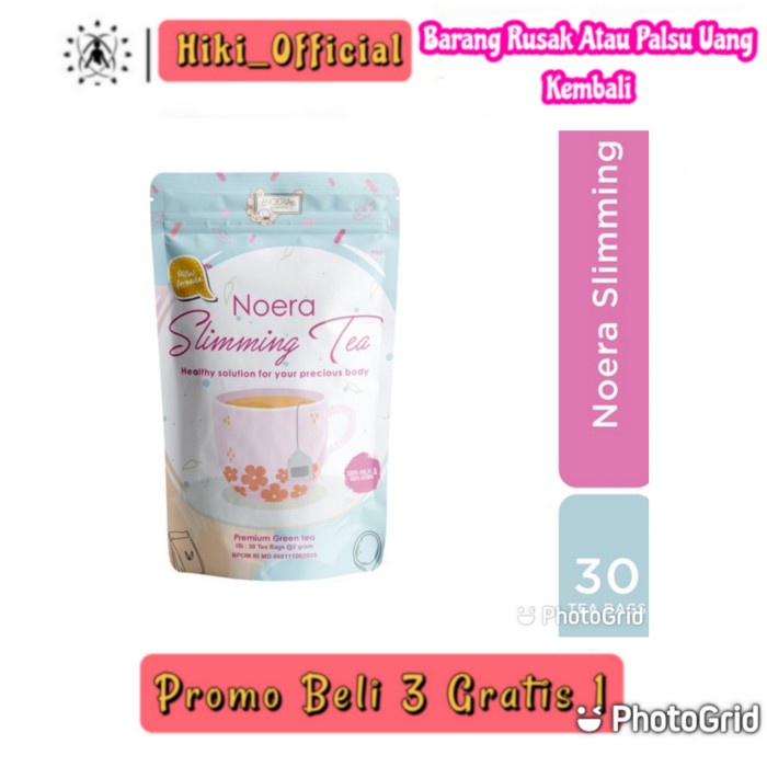 

ORIGINAL MURAH Noera Slimming Tea | Teh Pelangsing Herbal Alami by Noerabeautycare