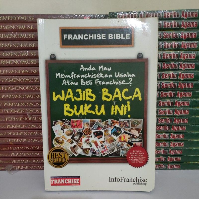 Buku Murah Origanal - Buku Franchise Bible Anda Mau Memfranchisekan Usaha Atau Beli Franchise - Waji