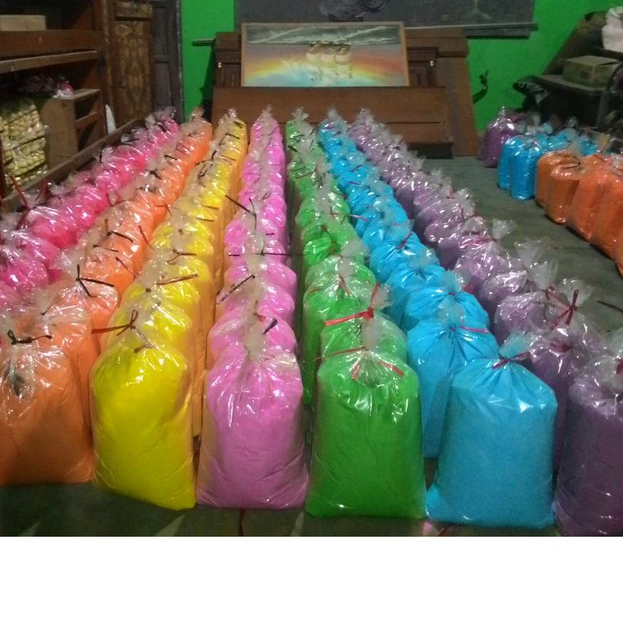 

10.10 Flash Sale Holi Powder / Tepung Warna 1Kg gas !!