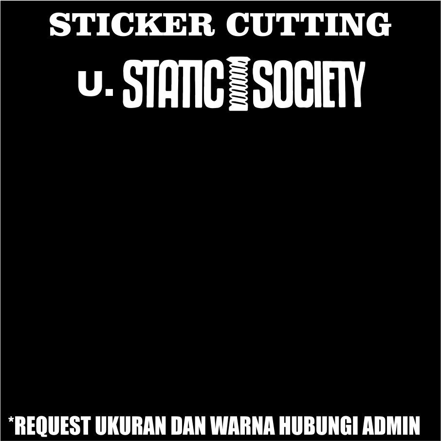 Stiker Cutting JDM MOBIL LENGKAP - LOWERED LIFESTYLE,STATIC,CANIBEAT DLL