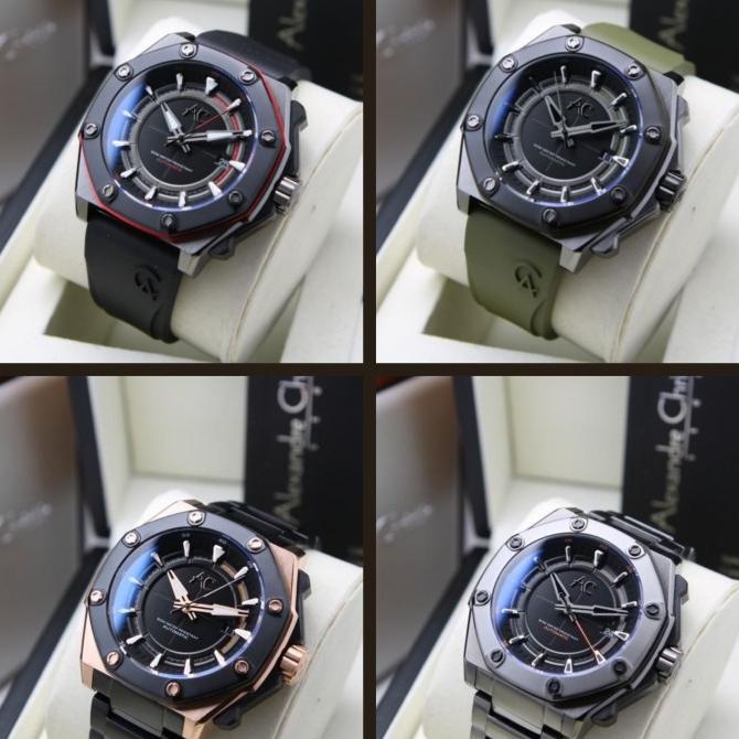 Jam Tangan Pria Automatic Alexandre Christie Ac9601 Ac 9601 Original Nekalistore