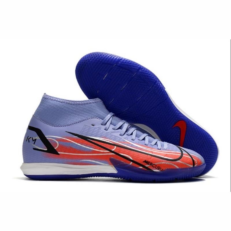 Sepatu Futsal Nike Mercurial Superfly 8 Academy Mbappe Flames