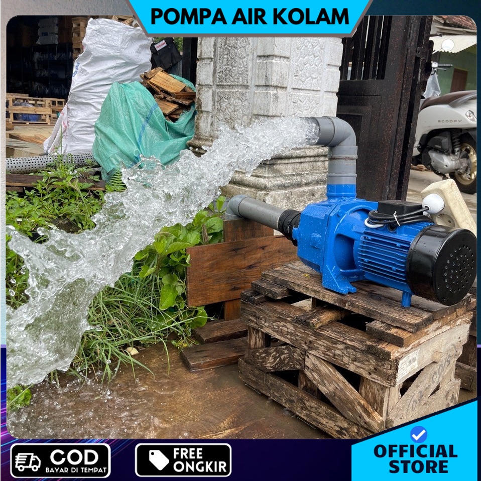 Jual pompa modifikasi pompa air kolam ikan tipe JET 500 kualitas TERBAIK debit air SUPER BESAR