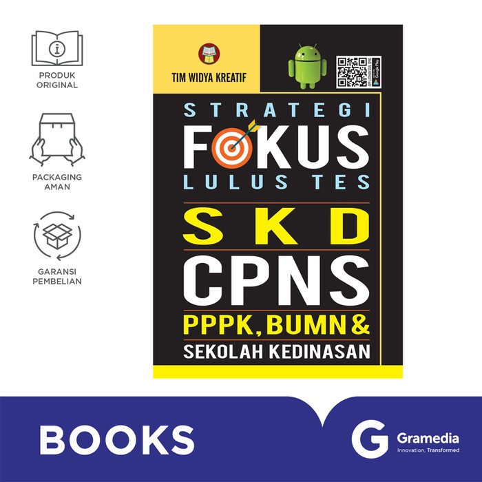 

✨COD✨ Strategi Fokus Lulus Tes Skd Cpns : Pppk,Bumn&Sekolah Kedinasan