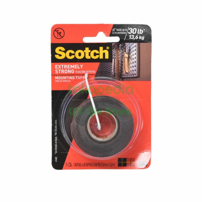 

Double Tape Scouth Double Tape Extremely Strong 13,6 Kg