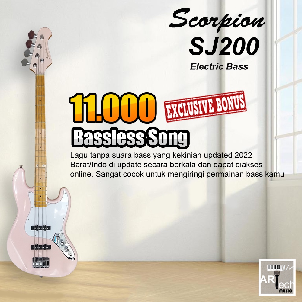 Scorpion SJ200 / SJ 200 Bass Elektrik Jazz Model ORIGINAL