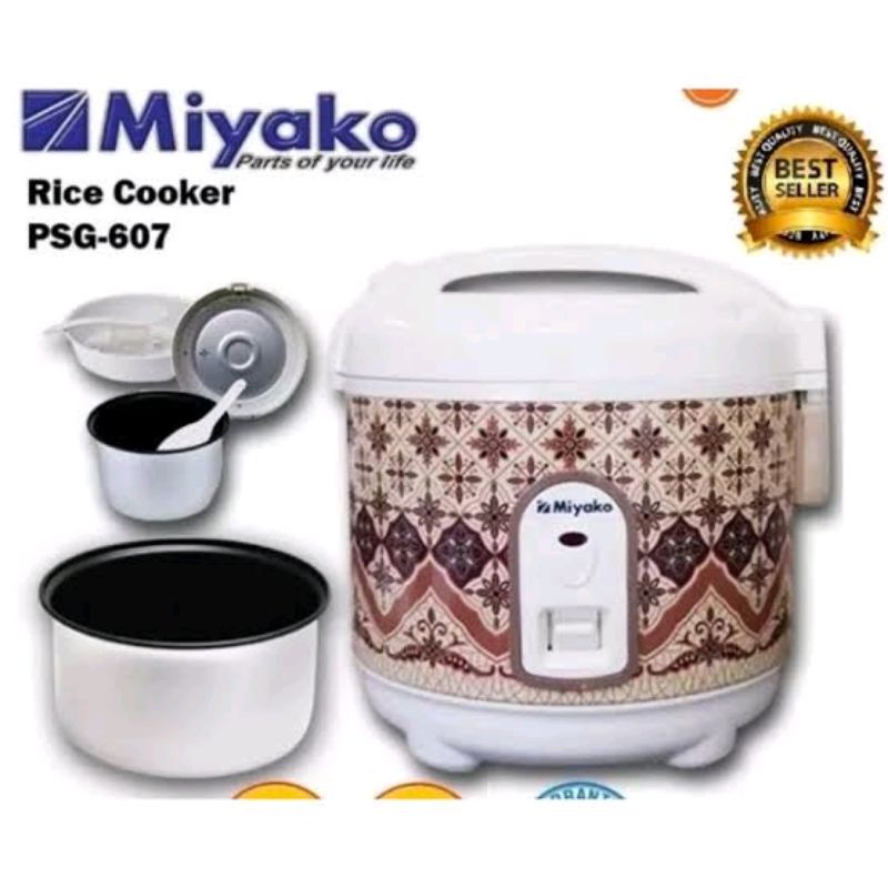 Penanak Nasi Miyako 607 PEMASAK NASI MIYAKO