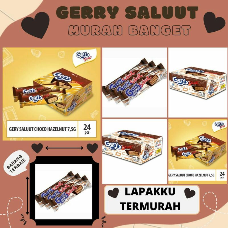 

GERRY SALUT BISKUIT 2 BOX 48 PCS MURAH / GERRY SALUT MURAH BANGET
