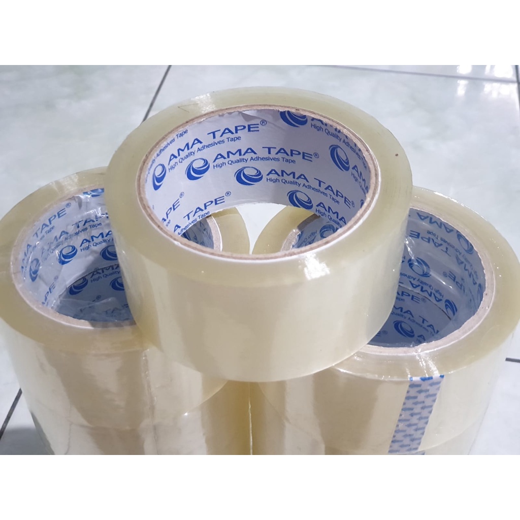 

opp Tape bening / lakban perekat bening