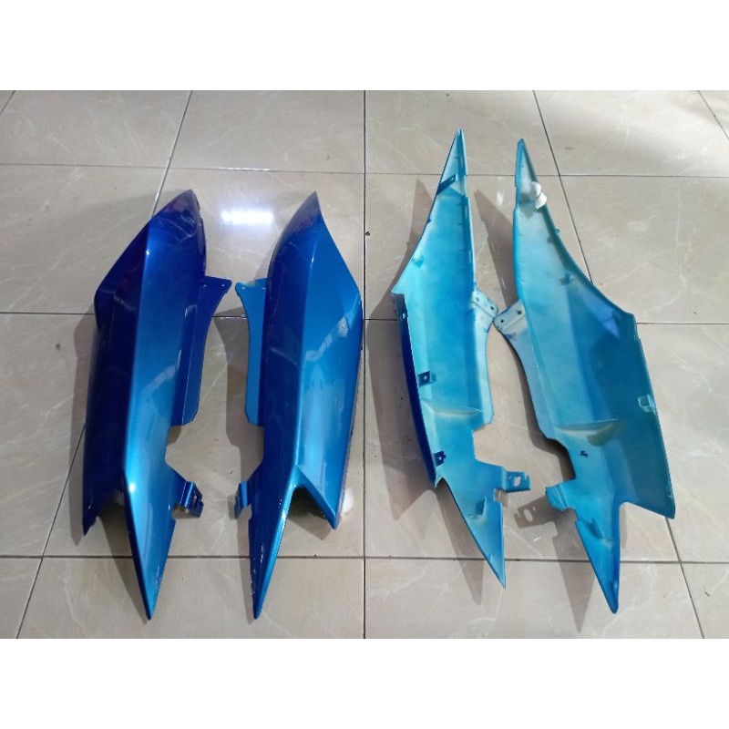 COVER BODY BELAKANG MIO SOUL KARBU ORIGINAL JIALING BIRU MUDA