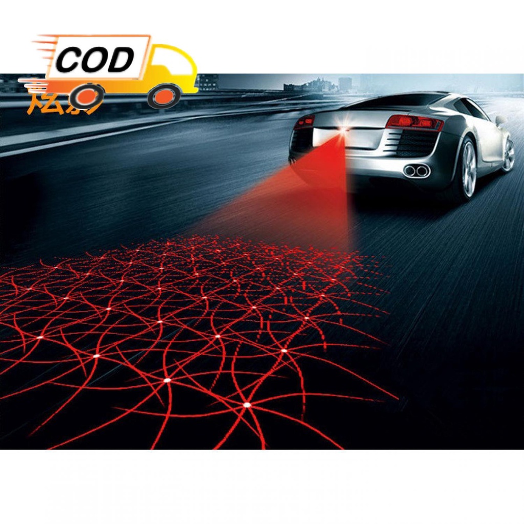 Lampu Kabut Mobil Belakang Laser Fog Light Keren Tembus Embun Debu Asap