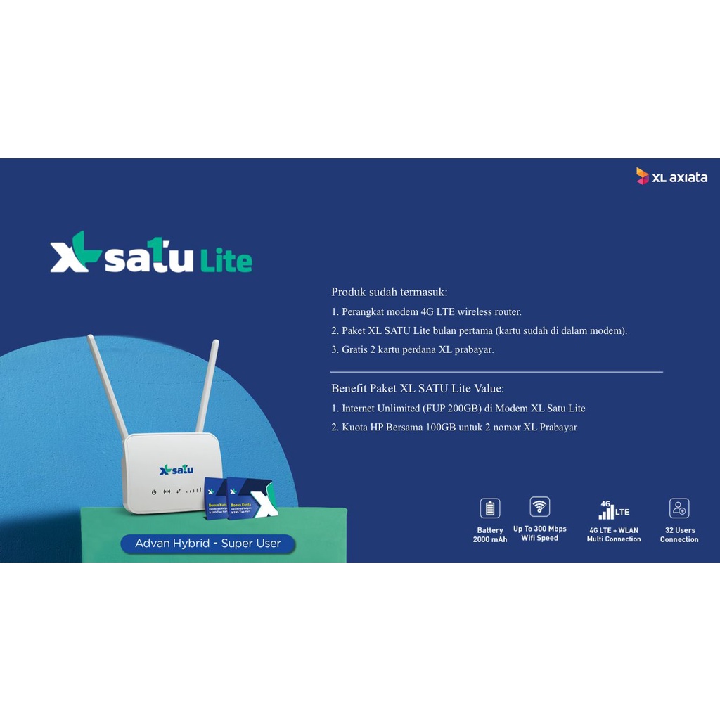 Home Router Wifi XL Home Unlimited XL Satu Lite Value Family Smart Ultimate Unlock