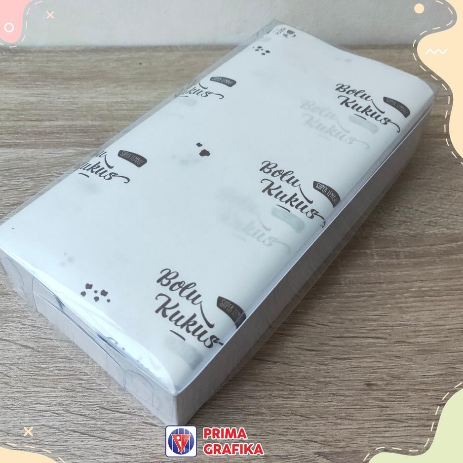 

Top Delivery Paperwrap Motif Brownies Bolu Kukus Foodgrade - Kertas Roti/Kertas Bungkus Gorilla Pack Prima Grafika