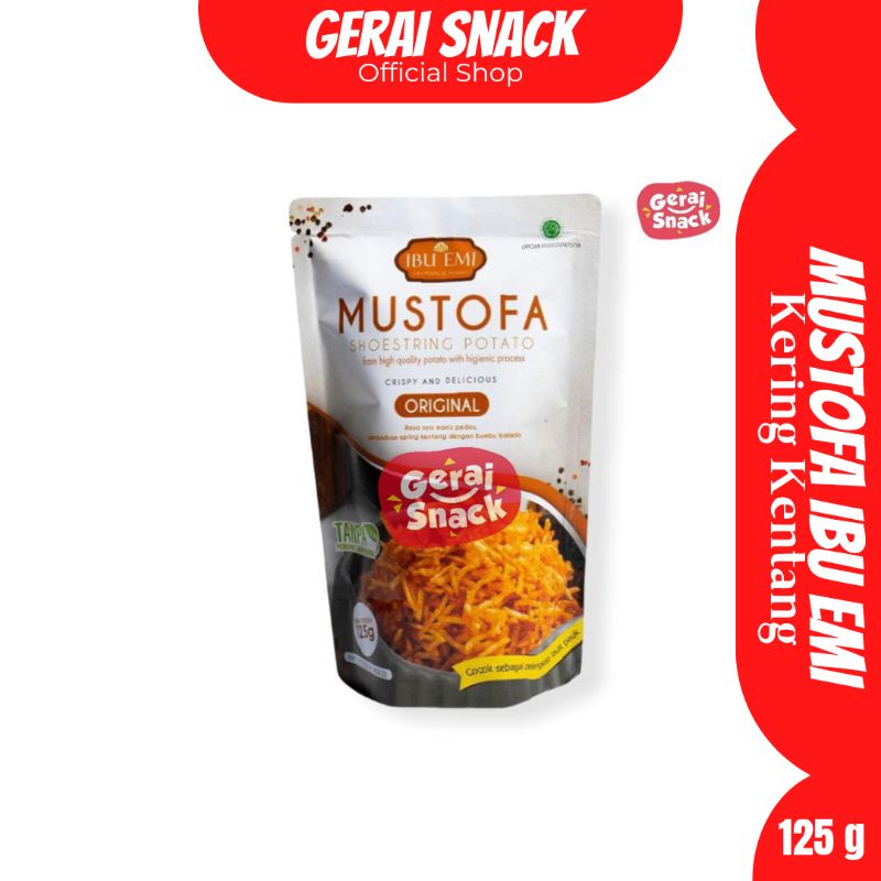 Kentang Mustofa Ibu Emi Rasa Original (Pedas Manis) Tanpa Pengawet 100 g