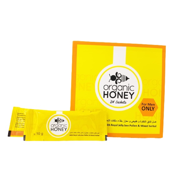 Madu Dewasa Organik Honey Sachet / Madu Herbal Kuat / Madu untuk Pria / Madu Kuat Stamina