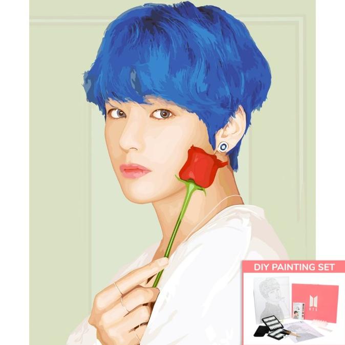 

BTS DIY Paintings V - Do it Yourself Lukisan BTS
