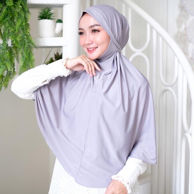 Jilbab Cadar Jumbo Hijab Bergo Masker Jersey Premium