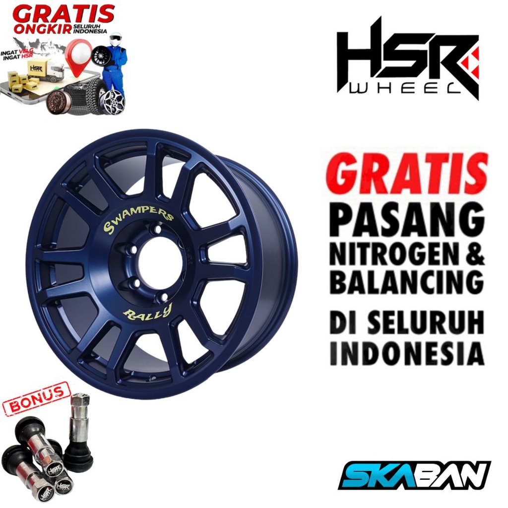 VELG MOBIL RING 18 SWAMPERS HSR R18X9 H6X139,7 ET0 MATT DARK BLUE