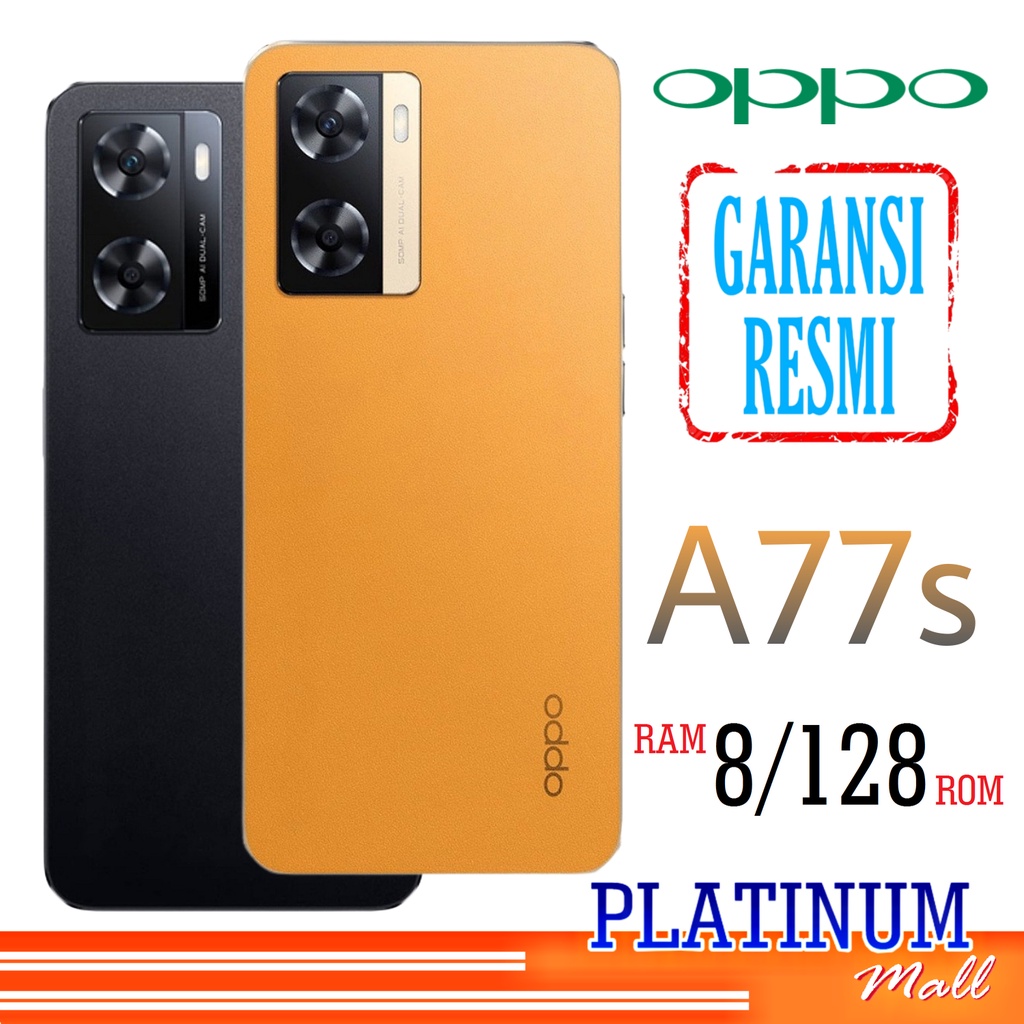 Jual OPPO A77s 8/128 - GARANSI RESMI - HP OPPO A77 s RAM 8GB - HP