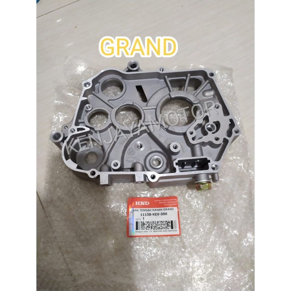 CRANKCASE KRENGKES BAK MESIN TENGAH KANAN OIL OLI GRAND SUPRA PRIMA LEGENDA SUPRA X SUPRA FIT LAMA LEGENDA PLUS BAUT OLI