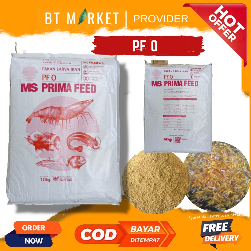 PAKAN BENIH PF 0 500 GR PELET BURAYAK IKAN CUPANG BETTA GUPPY MOLLY HIAS