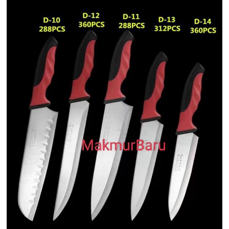 Pisau Dapur Stainless Tebal Tajam