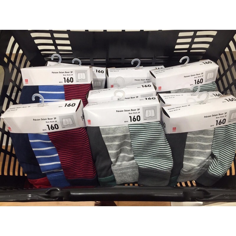 Uniqlo Boxer Brief Boys 3P