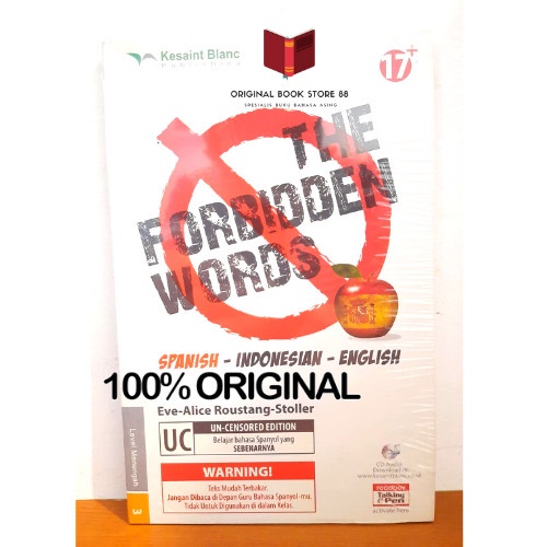 Kamus Bahasa Buku Belajar Bahasa Spanyol The Forbidden Words: Spanish