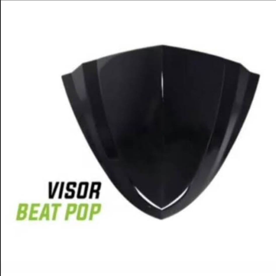 visor windshield tgp full black honda beat pop Cover pelindung visor kaca depan honda beat pop tgp full black