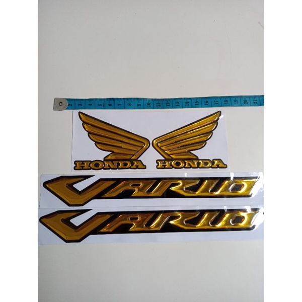 Emblem Timbul VARIO 125 emblem timbul honda vario 150