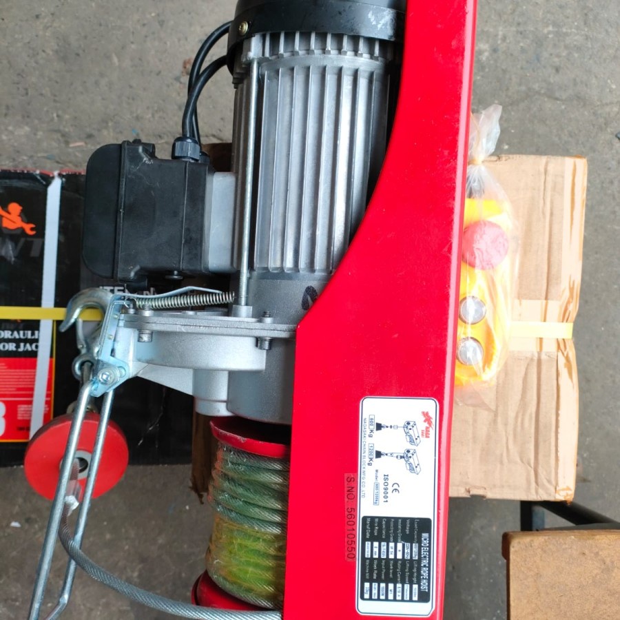 NAGASAKI Mini Electric Wire Hoist PA1200 1200Kg/20M