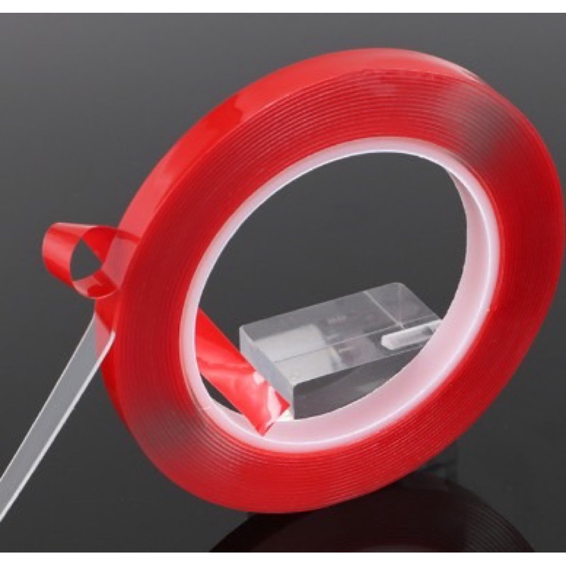DOUBLE TAPE / SIDE FAKE NAIL DISPLAY CHART 0.3MM / lem double tip acrylic