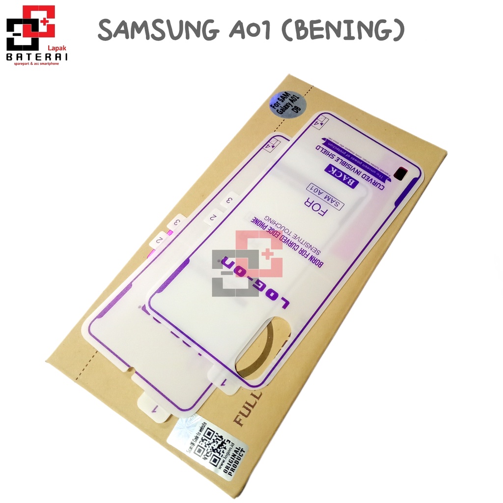 LOG - ON Anti Gores SAMSUNG A01 - hydrogel antishock