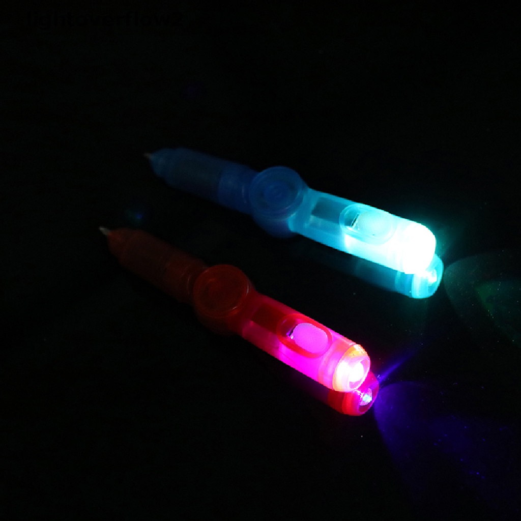 (lightoverflow2) Pulpen Dengan Lampu LED Warna-Warni