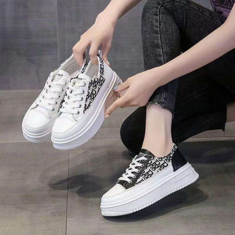 Free Box Sepatu NS669D Sepatu Wanita Import Termurah Sepatu Sneakers Wanita Terlaris Sneakers Wanita Kasual