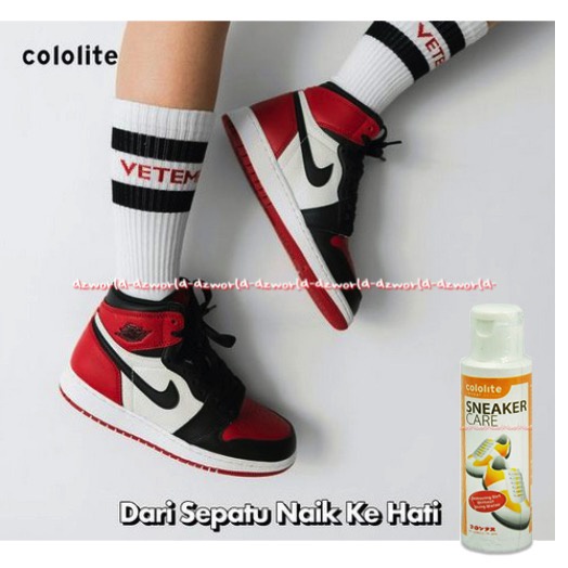 Cololite Sneaker Care 75ml Semir Sepatu Untuk Perawatan Sepatu Snaiker Colo Lite Perawatan Sepatu Ket Sepatu Sneakers Bahan Suede Nylon Sepatu Olahraga Shoe Care 75 ml