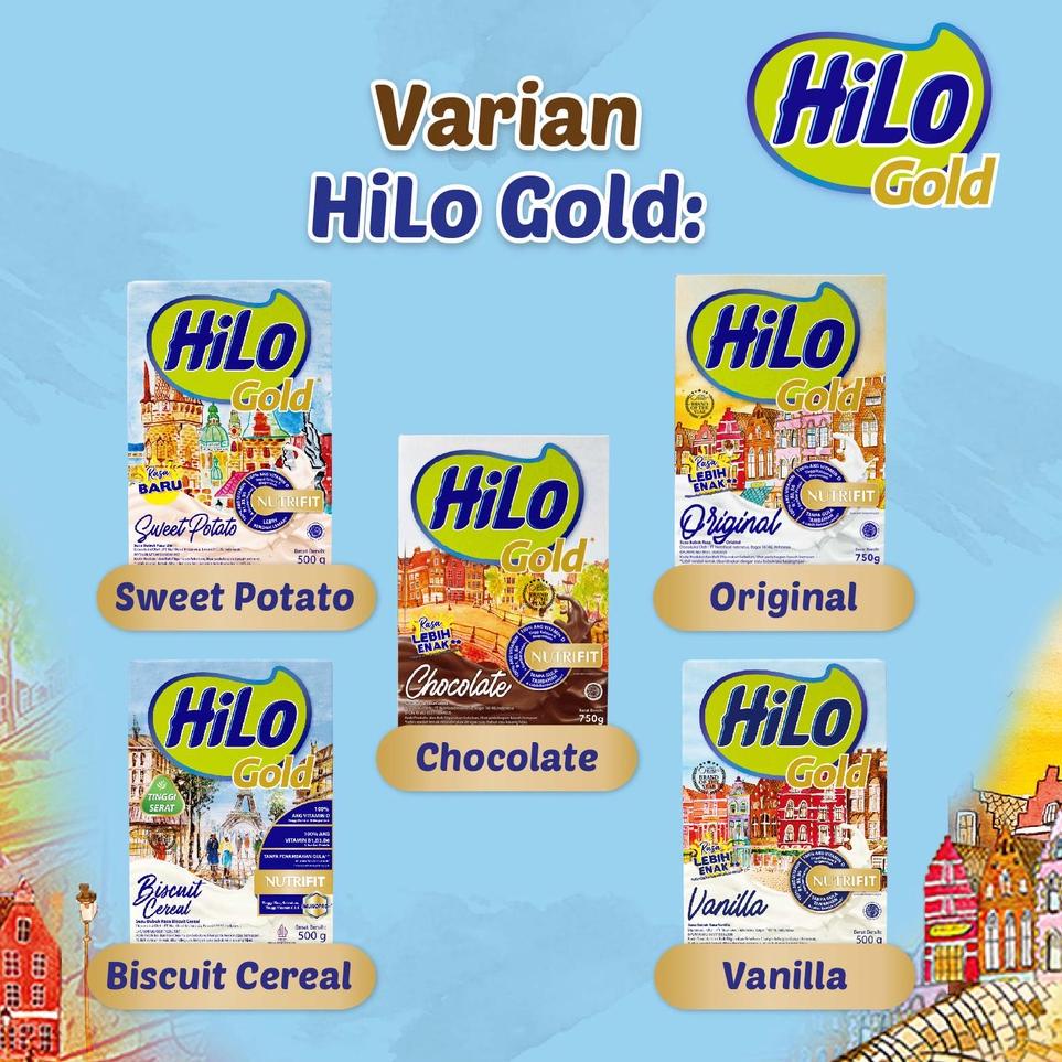 

Codeo5O9a--Twin Pack - HiLo Gold Plain 1000 gram - Susu Tinggi Kalsium