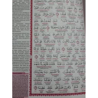 FREE ONGKIRAl Quran Murah Al Hamid A5 Terjemah Perkata Latin dilengkapi Hadits dan Asbabun Nuzul|KD3
