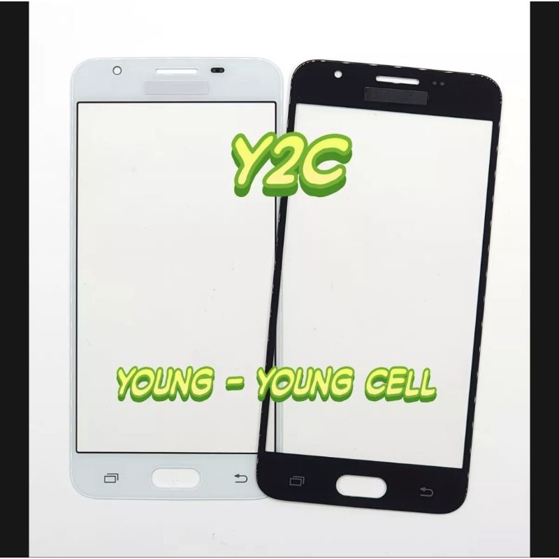 GLASS TS + OCA SAMSUNG J5 PRIME G570 / KACA LCD TOUCHSCREEN / TC