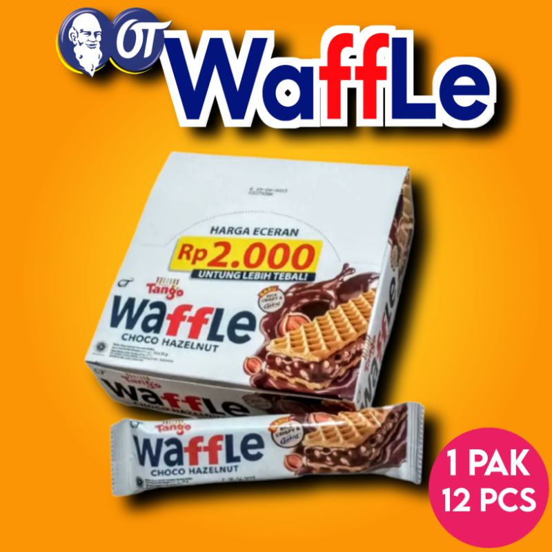 

Tango Waffel choco Hazelnut 25gr - 1pack 12pcs eceran 2000