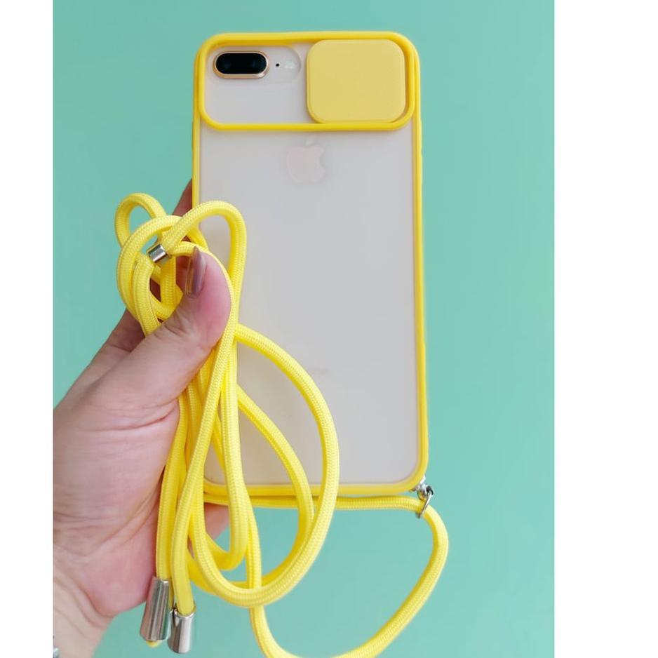 Klaim promo--CASE SLIDE LENSA CAMERA + TALI HP XIAOMI REDMI NOTE 7/7PRO NOTE 8 NOTE 8 PRO NOTE 9 NOT