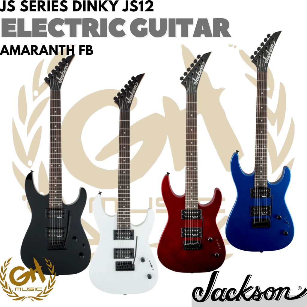 Jackson JS Series Dinky JS12 Electric Guitar, Amaranth FB