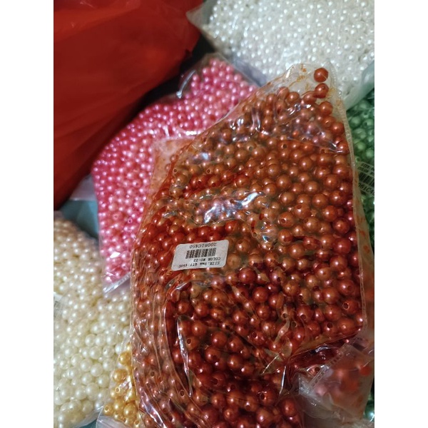 Mutiara ringan uk 8 mm mutiara sintetis murah