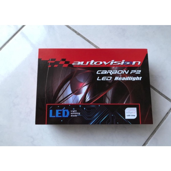 Dijual accessories LED Autovision Carbon P2 Single H1 H11  HB3 50 Watt 4 Limited