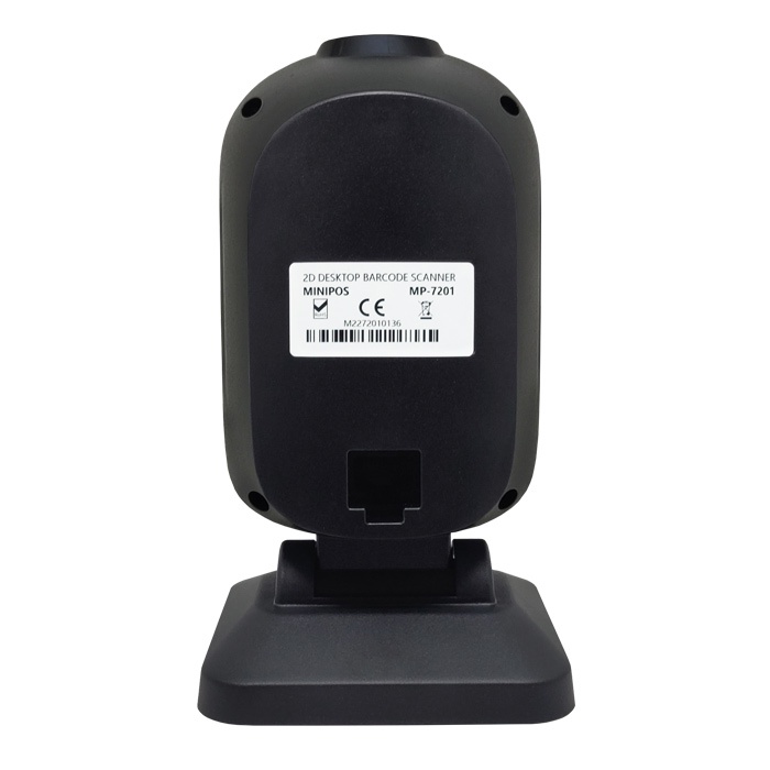 Barcode Scanner 1D+2D MINIPOS MP-7201 OMNI Auto Scan QRCode Resi QRIS